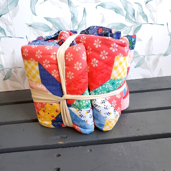 PIONEER WOMAN | Starlight Patchwork Sham Set 2pc sz King - Picture 6 of 7